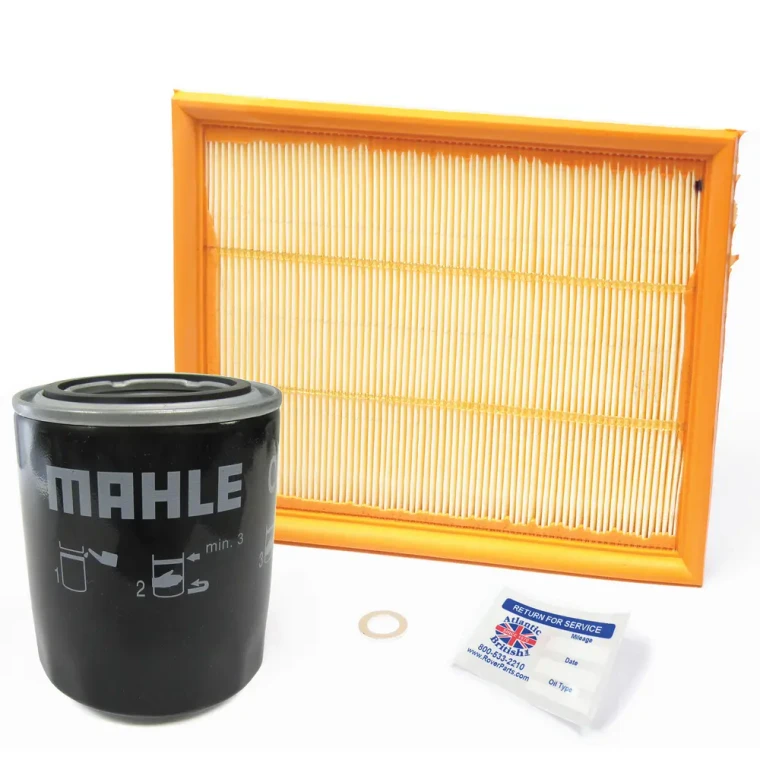 Replacement Filter Kit, Includes One Air Filter, Oil Filter And Oil Drain Plug Crush Washer, Plus Reminder Sticker, For Land Rover Discovery Series II, 1999 - 2004