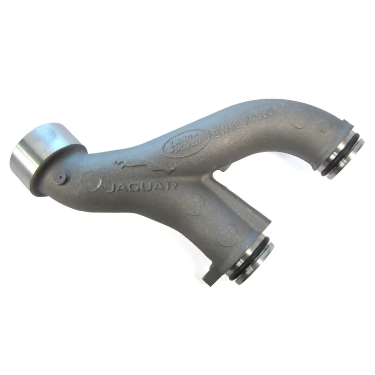 Genuine Coolant Tube, Heater Outlet To Block, LR186917G, For Land Rover LR4, Discovery Sport, Defender 90, 110, & 130 New Gen L663, Range Rover Sport, Range Rover Full Size, And Velar (See Fitment Years)