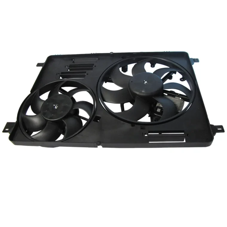Radiator Coolant Fan Assembly LR100364 By Vemo For Land Rover Discovery Sport, LR2, Range Rover Evoque (See Fitment Years)