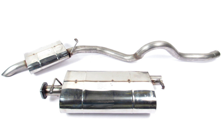 Cat-Back Stainless Steel Exhaust Assembly NTC7426 By Double S For Land Rover Discovery I, 1994 - 1999