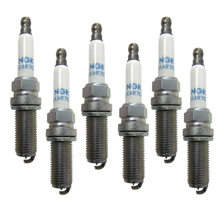 Genuine Spark Plug Kit, Set of 6 LR032080 Spark Plugs By NGK, For Land Rover LR4, Range Rover Full Size, And Range Rover Sport (See Fitment Years)