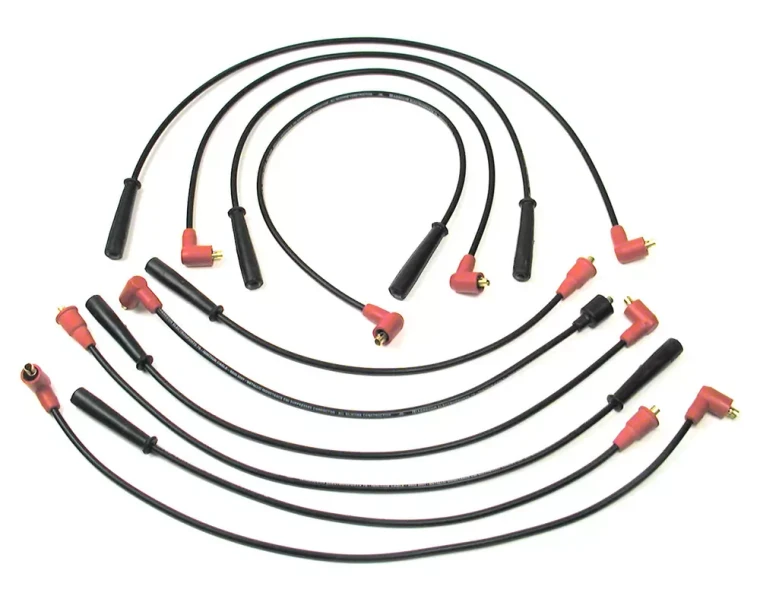Ignition Wire Set 7MM RTC6551, Magnecor Performance Electrosports Wires, For Land Rover Discovery I, Defender 90, And Range Rover Classic (See Fitment Years)