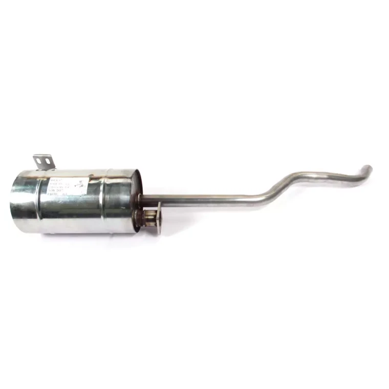Stainless Steel Muffler By Double S For Land Rover Series 2, 2A, And 3, 88-Inch And Select 109-Inch (See Fitment Years)