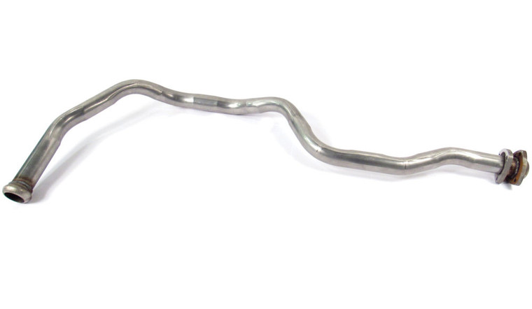 Front Stainless Steel Exhaust Pipe 517469 By Double S (SSLR19) For Land Rover Series 2, 2A And 3, 88-Inch 2.25-Liter And 109-Inch X-Mod