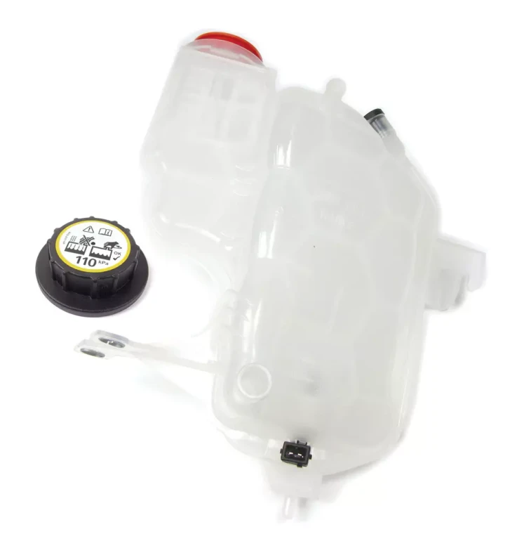 Genuine Expansion Tank LR020367 With Cap PCD500030 For Land Rover LR3, LR4, And Range Rover Sport (See Fitment Years)