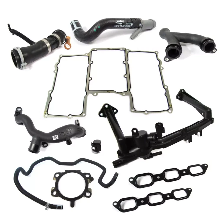 Genuine Engine Coolant Hose And Tube Repair Kit With Gaskets For Land Rover LR4, Range Rover Sport, And Range Rover Full Size L405 With V6 3.0L Engines (See Fitment Years)