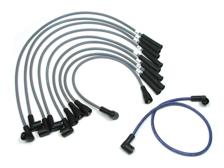 Ignition Wire Set, 7 MM Silicone, For Land Rover Discovery I, 1994 - 1995, And Range Rover Classic, 1995