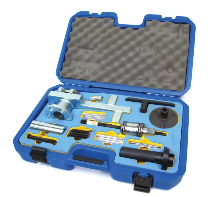 Crankshaft Damper Remover And Installer Tool Kit For Land Rover 3.0L And 5.0L Engines On LR4, Discovery 5, Range Rover Sport, Range Rover Full Size, And Velar (See Fitment Years)
