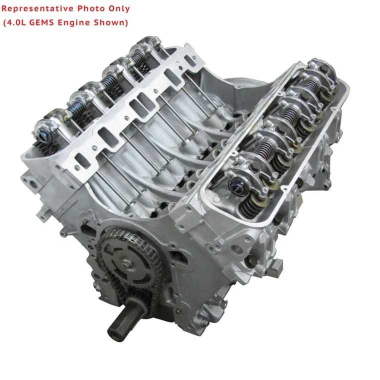 Land Rover 3.9L Engine, Remanufactured Long Block, Includes Cylinder Heads And Rockershaft, For Land Rover Defender 90 And 110, And Range Rover Classic, Core Charge Additional (See Fitment Years And Notes)