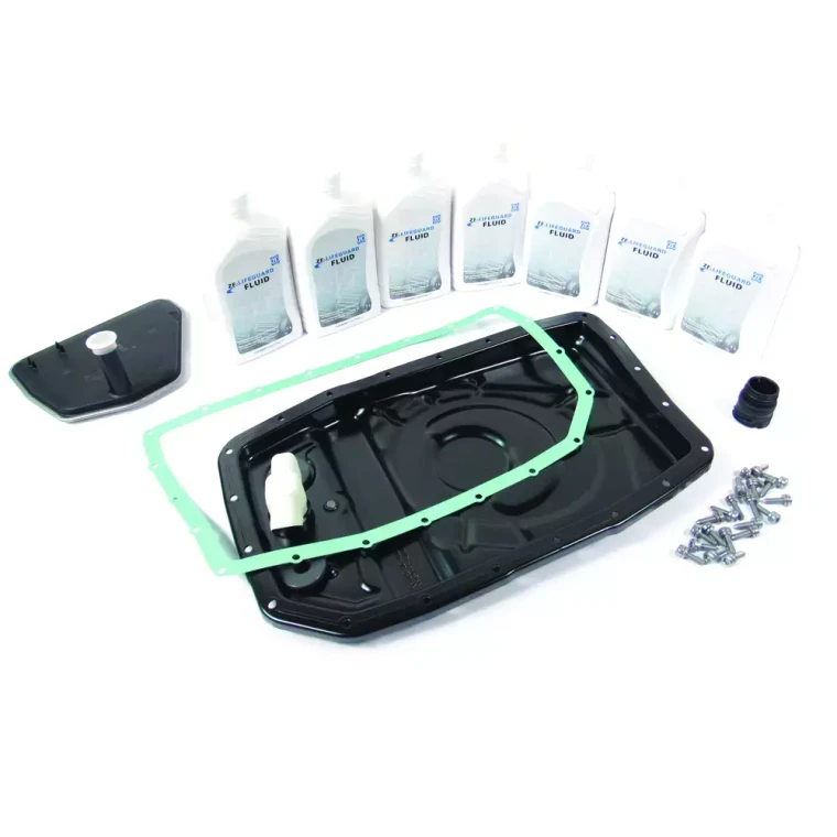 Transmission Filter Service Kit, Conversion Upgrade With Replacement OE Land Rover Filter, Pan, ZF Lifeguard 6 Fluid, And Easier Installation Process, For Land Rover LR3, LR4, Range Rover Sport And Full Size