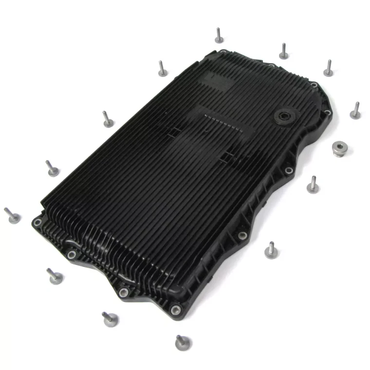 Transmission Pan With Filter And Bolts LR065238, Original Equipment By ZF, For Land Rover LR4, Discovery 5, Defender 90, 110, And 130 New Gen L663, Range Rover Sport, And Range Rover Full Size L405 (See Fitment Years)