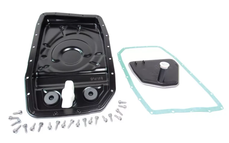 Transmission Filter Service Kit: Conversion Upgrade With Replacement Original Equipment Land Rover Filter, Pan And Easier Installation Process For LR3, LR4 And Range Rover Sport