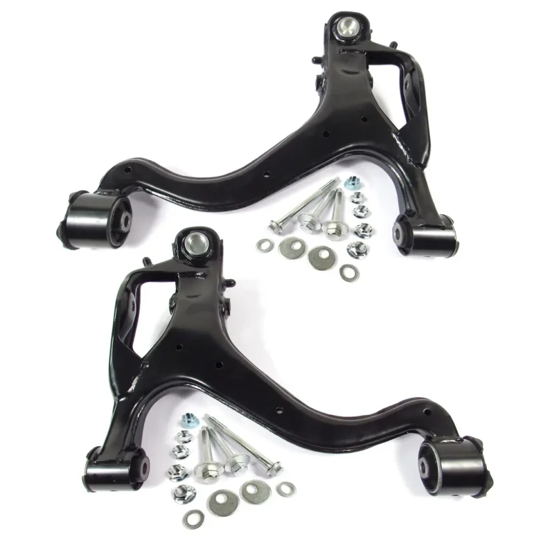 Front Lower Suspension Control Arm Kit, Includes (2) Control Arms LR073367 And LR073369 And Mounting Hardware, For Land Rover LR4, 2010 - 2016