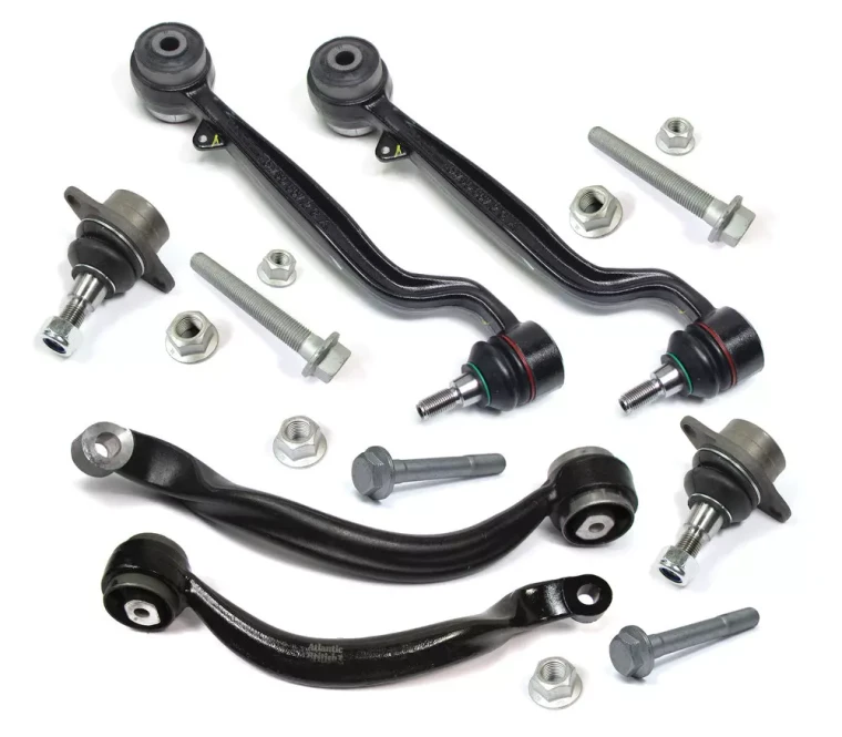 Front Suspension Upper And Lower Control Arm Kit, Includes Control Arms And Mounting Hardware, For Range Rover Full Size L322, 2003 - 2012