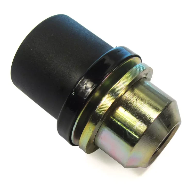 Stainless Steel Lug Nut RRD500560, Black Capped, For Land Rover Discovery I, Defender 90 And 110, Range Rover Classic (See Fitment Years)