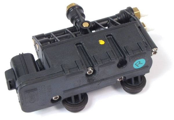 EAS Air Suspension Valve Block RVH000055, Rear Axle, Original Equipment, For Land Rover LR3, LR4, And Range Rover Sport (See Fitment Years)