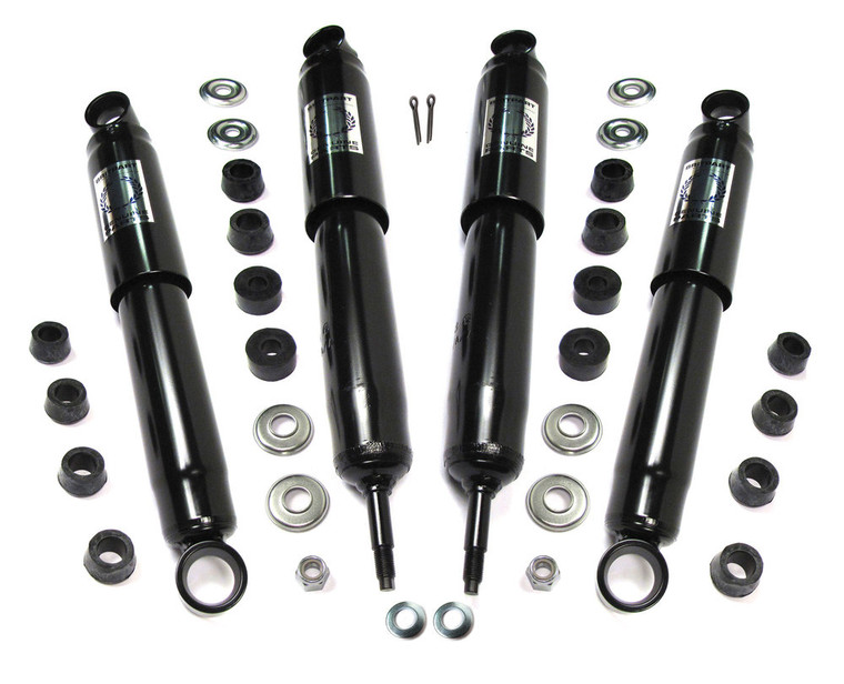Front And Rear Shock Absorber Kit For Land Rover Series 109-Inch Models Only