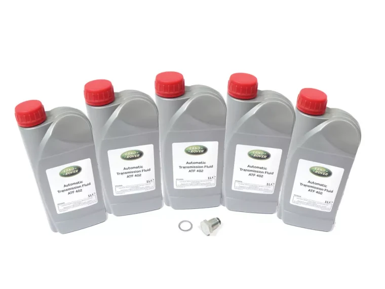 Transmission Maintenance Service Kit For Land Rover Freelander, 2002 - 2005, Includes 5 Quarts Genuine Automatic Transmission Fluid ATF 402 And Replacement Drain Plug With Gasket