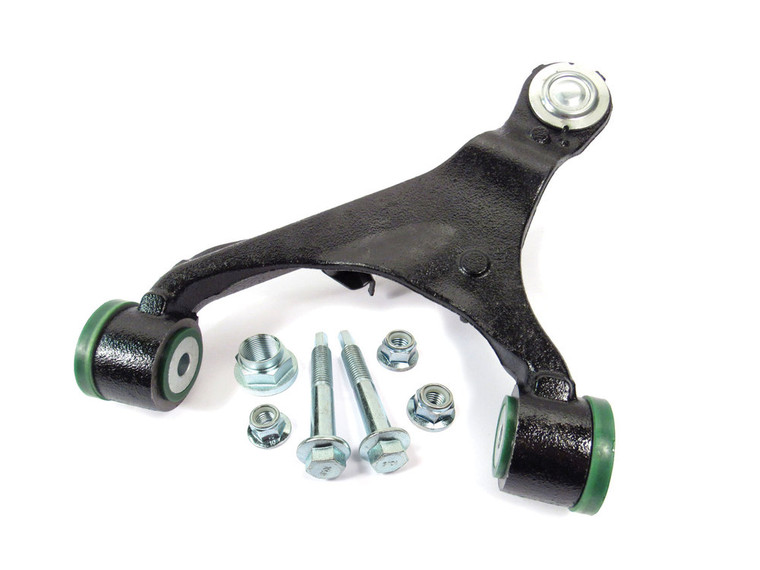 Left Hand Front Upper Control Arm RBJ500850 Or LR051618 With Upgraded Polyurethane Bushings And Bolt Kit For Range Rover Sport, 2006 - 2009