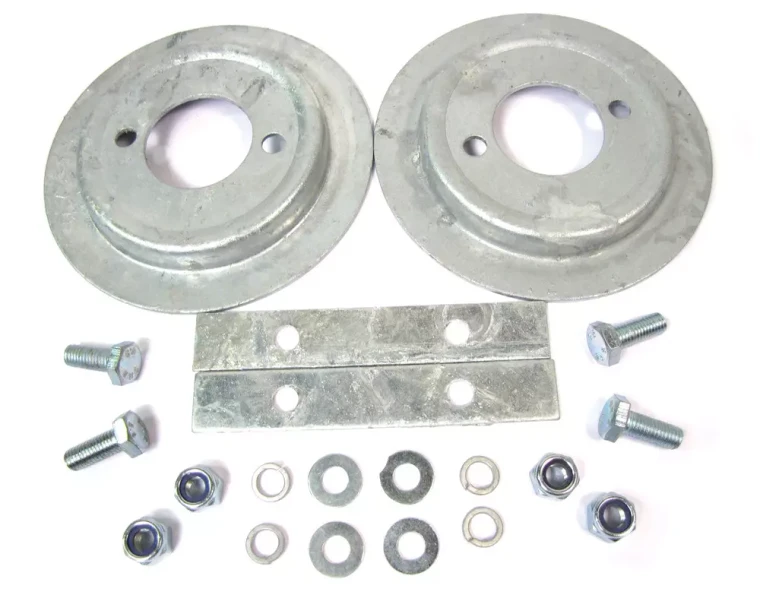 Rear Suspension Galvanized Spring Seat And Fitting Kit, For Land Rover Discovery I, Defender 90, And Range Rover Classic