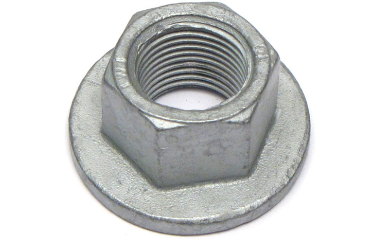 Genuine Suspension Air Strut Front Knuckle Flanged Locking Nut KYH000051, 16mm, For Range Rover Full Size L322, 2003 - 2012 (See Fitment Years)