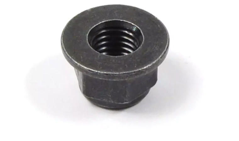 14mm Hex Flange Nut FY114056 For Upper Control Arm Bolt Or Front Sway Bar Link, Original Equipment, For Land Rover LR2, LR3, LR4, Range Rover Sport, And Evoque (See Fitment Years)