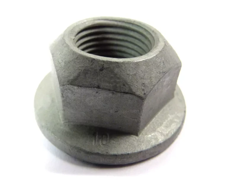 Suspension Air Strut Front Knuckle Flanged Locking Nut KYH000051, 16 MM, Original Equipment, For Range Rover Full Size L322, 2003 - 2005 (See Fitment Years)