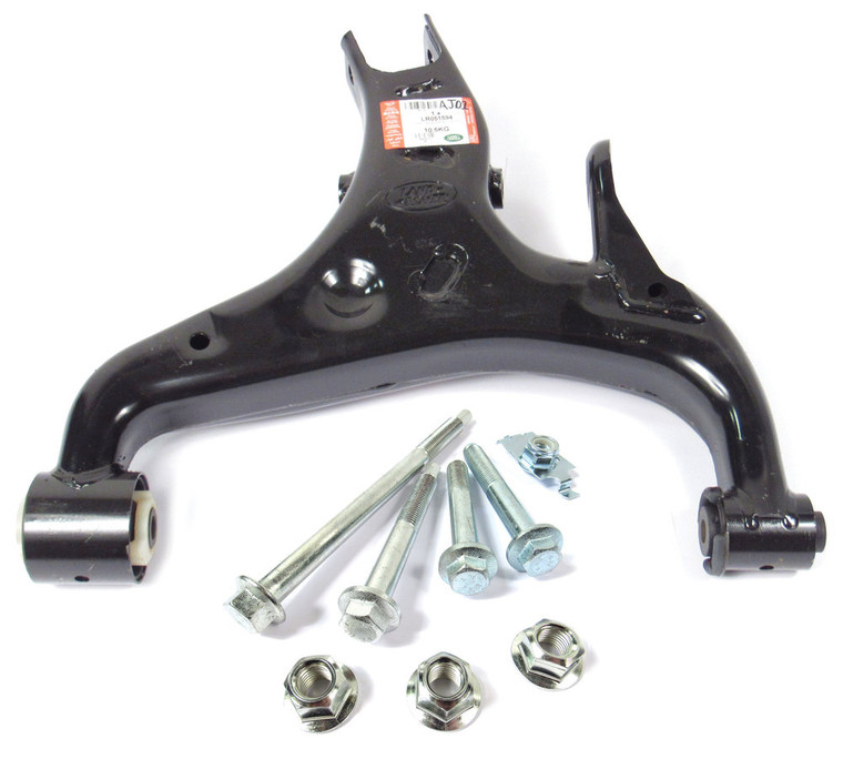Genuine Suspension Control Arm LR051594, Rear Lower Left Hand With Replacement Bolt Kit, For Land Rover LR3 And LR4