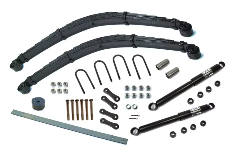 Rear Leaf Spring And Shock Absorber Suspension Kit For Land Rover Series 2, 2A, And 3, 88-Inch Vehicles Only