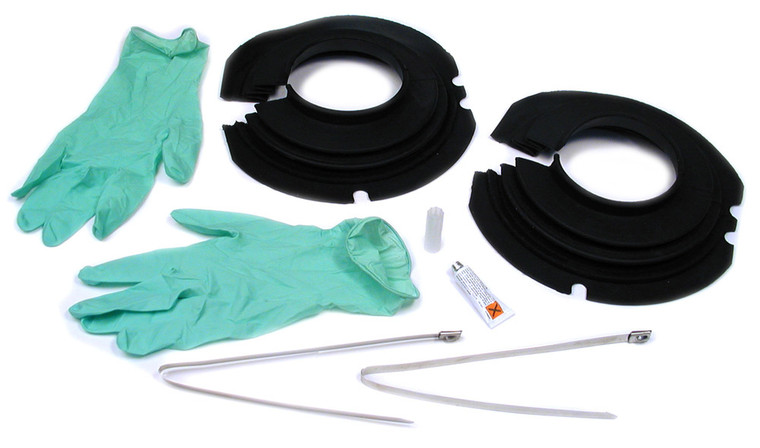 Gaiter Kit For Swivel Housings On Land Rover Series 2, 2A, And 3, 88 And 109-Inch Models