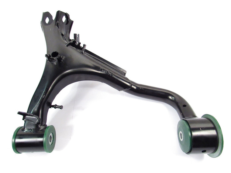 Upper Rear Control Arm LR010527, Left Hand, Upgraded With Preloaded Semi-Firm Green Polyurethane Bushings For Range Rover Sport, 2006 - 2013