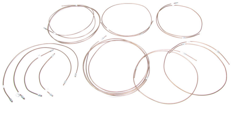Brake Pipe Replacement Kit For Range Rover P38, 1995 - 1996, Featuring Non-Corrosive Copper And Nickel EziBend Pipes