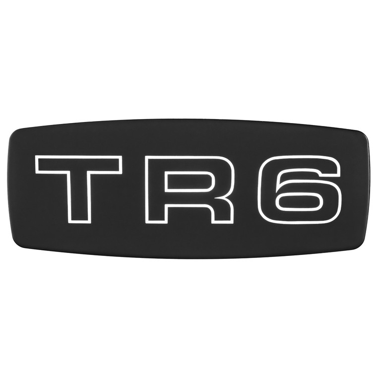 Badge Sticker Grill TR6 75 to 76