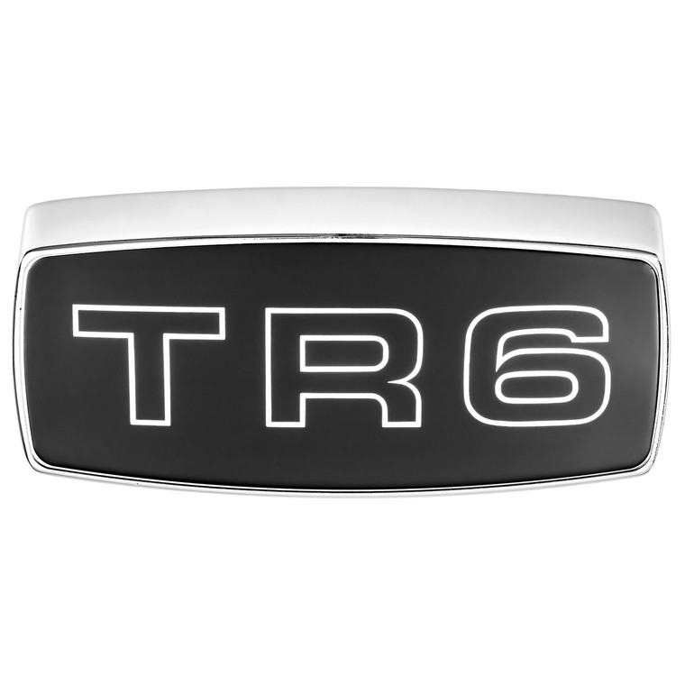 Badge Grill Assembly TR6 Foil Sticker