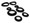 Triumph TR8/TR7 Poly Spring Pad Set