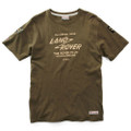 Land Rover Heritage Collection T-Shirt With Classic Series 1 Logo, Short Sleeve, Color: Olive