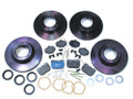 Brake Rebuild Kit, Front And Rear, For Range Rover Classic 1990 - 1995, 9976