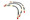 Triumph TR8 Braided Brake LIne