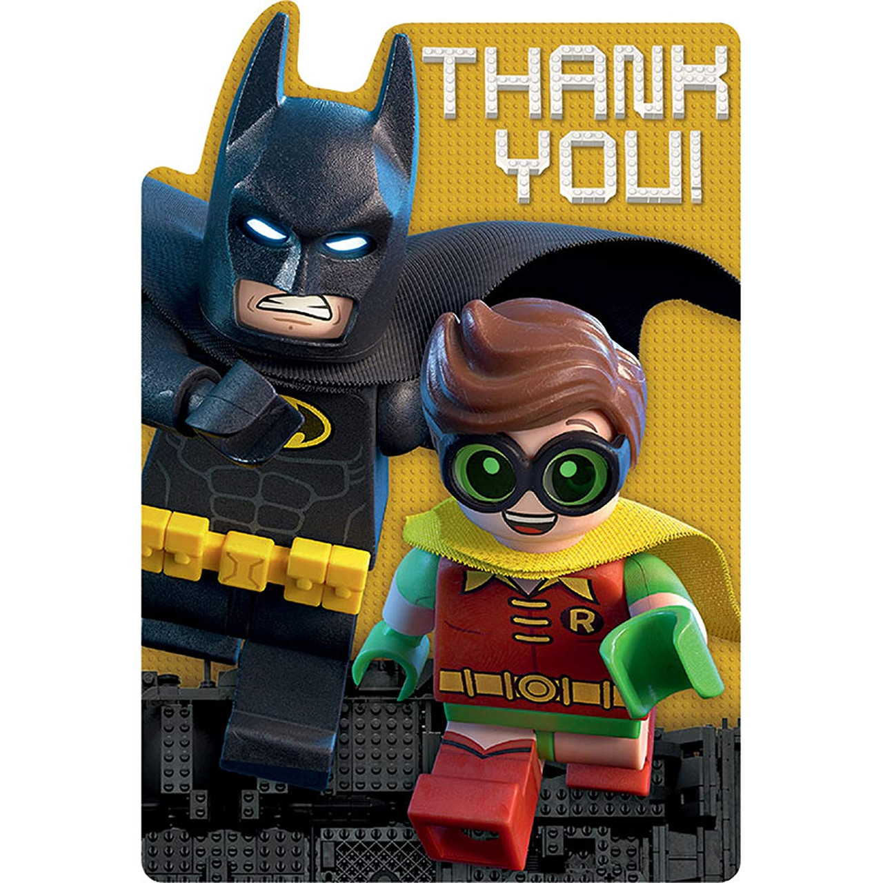 Lego Batman Birthday Party Thank You Notes - Parties Plus