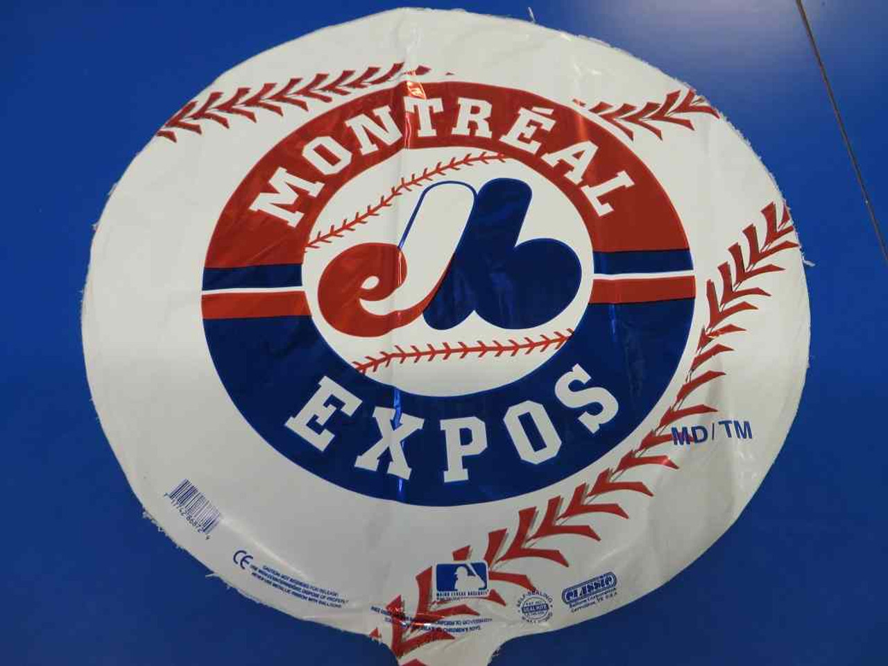Montreal Expos MLB Baseball Sports Party Decoration 18 Mylar Balloon