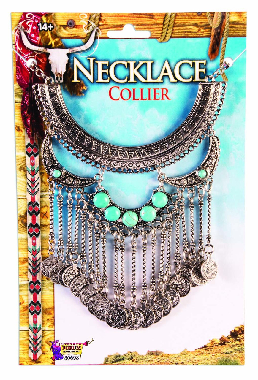 Dress Me Up Long Crystal Western Necklace – Attrangi