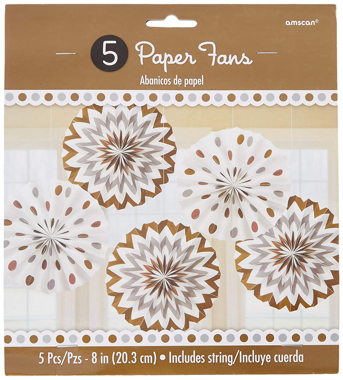 Mixed Metallic Gold Silver Chevron Modern Theme Party Decoration Paper ...