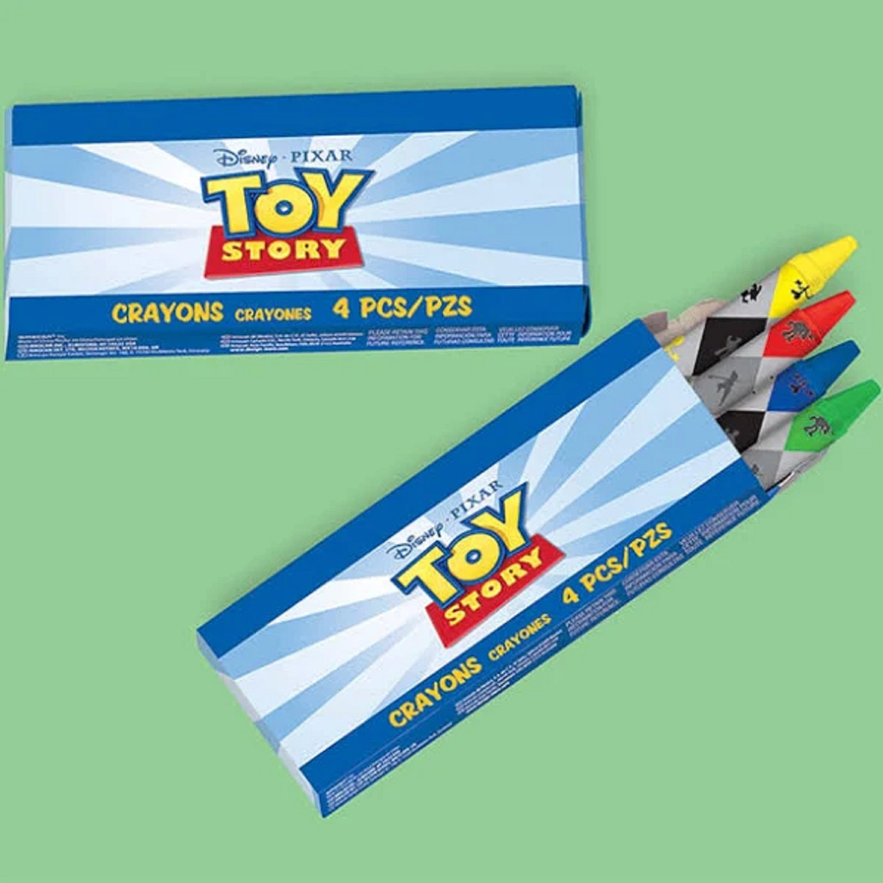 Toy Story 3 Movie Disney Pixar Kids Birthday Party Favor Coloring Crayon  Boxes - Parties Plus