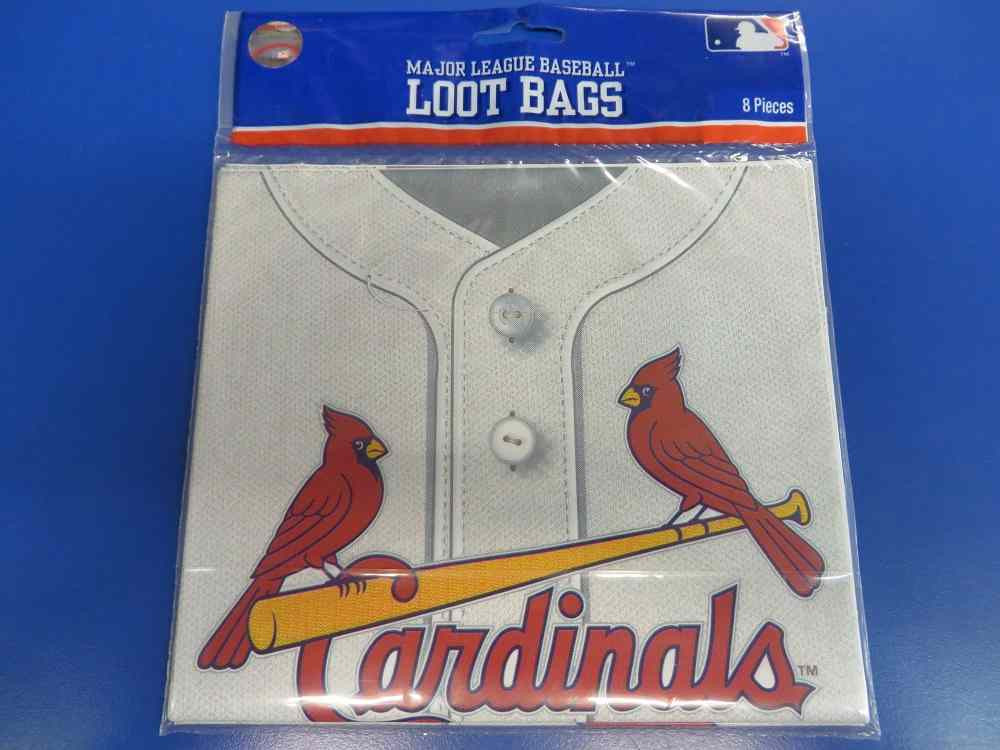 MLB Saint Louis Cardinals Loot Bags Parties Plus