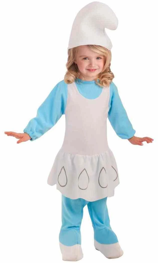 Smurfette The Smurfs Toddler Child Costume - Parties Plus