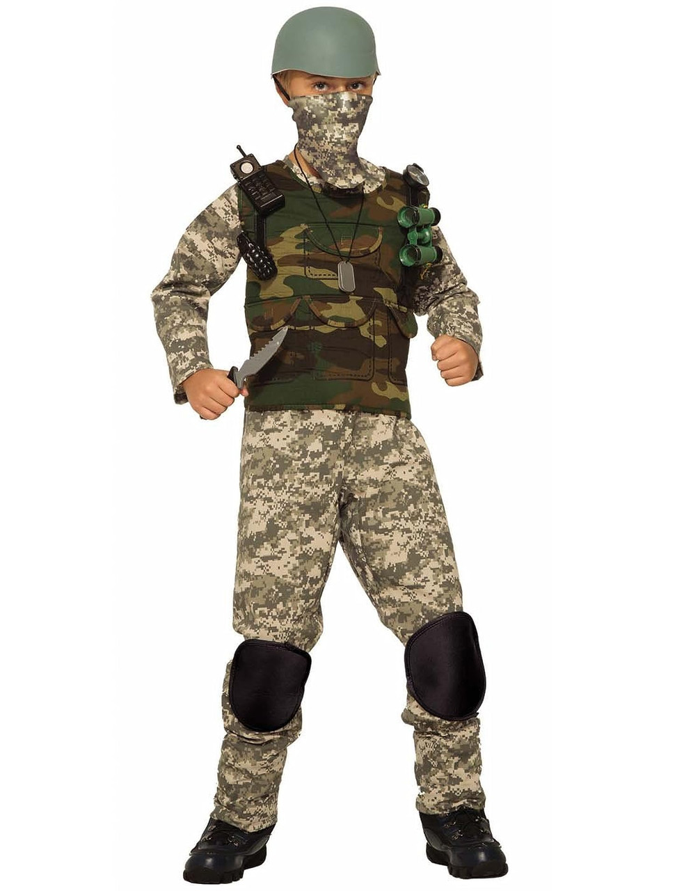 Camo Halloween Army Soldier Girl Cosplay Costume Captain Commando Combat  Outfit | eBay