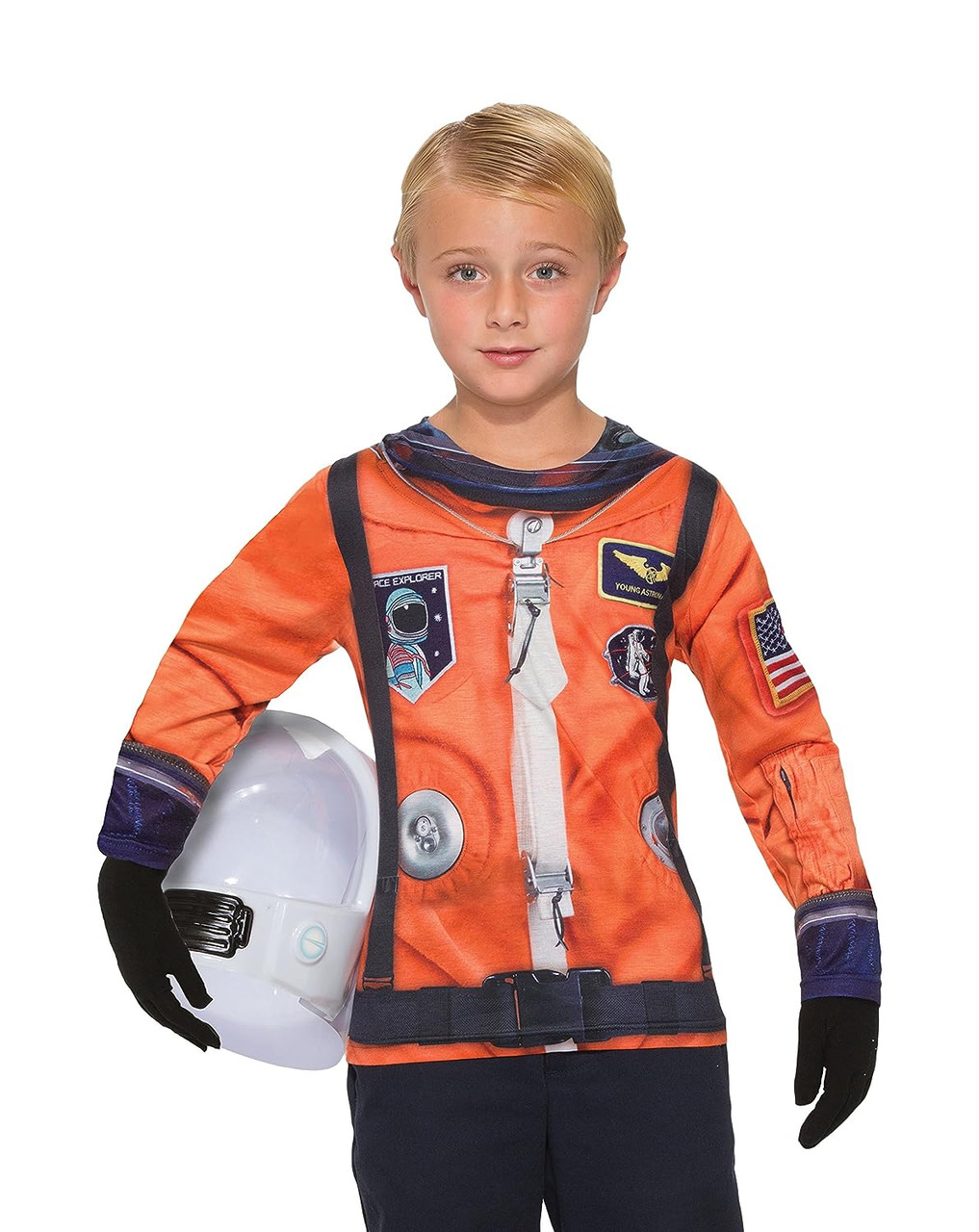 Instant Astronaut Printed Shirt Space Explorer Fancy Dress Up Halloween  Costume - Parties Plus