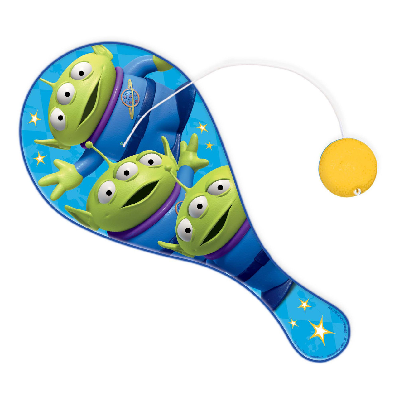 Toy Story 4 Disney Pixar Movie Kids Birthday Party Favor Toy Paddle Ball Game