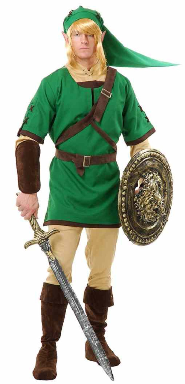  Disguise Women's Legend of Zelda Link Adult Costume, Green,  Large : Clothing, Shoes & Jewelry
