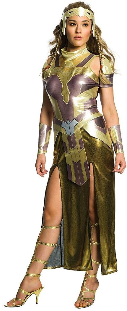 Queen Hippolyta Wonder Woman DC Comics Fancy Dress Halloween Adult Costume  - Parties Plus